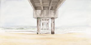 Phillip Anthony Art Phillip Anthony Art Under the Boardwalk (AP) (Gallery Wrapped)